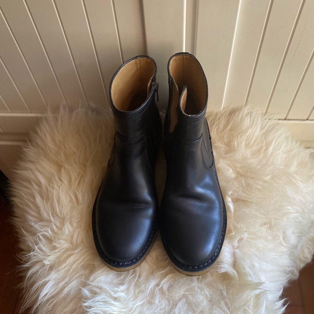 A.P.C. leather ankle boots